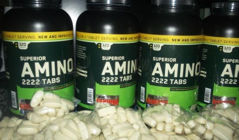 Sports amino acids for muscle growth